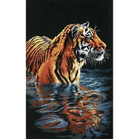 Dimensions® Tiger Chilling Out Counted Cross Stitch Kit