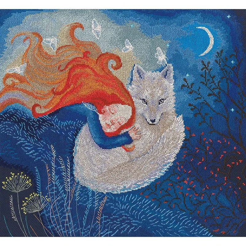 RTO Under Forest Coverlet Cross Stitch Kit