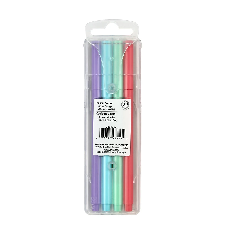 Marvy® Uchida LePen® Extra Fine 4 Pastel Pen Set