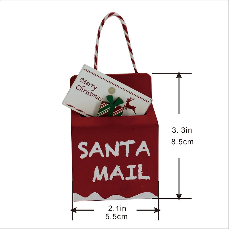 3" Santa Mail Ornament by Ashland®