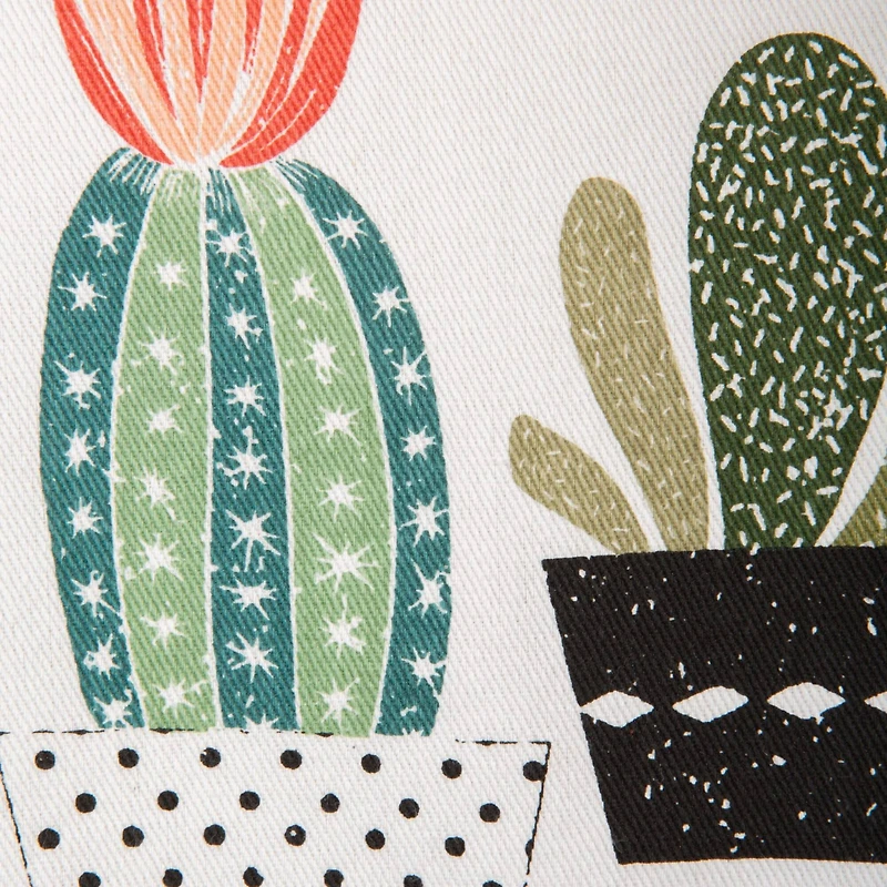 DII® Urban Oasis Cactus Print Chef Apron