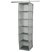 Laura Ashley Almeida 6-Shelf Closet Organizer