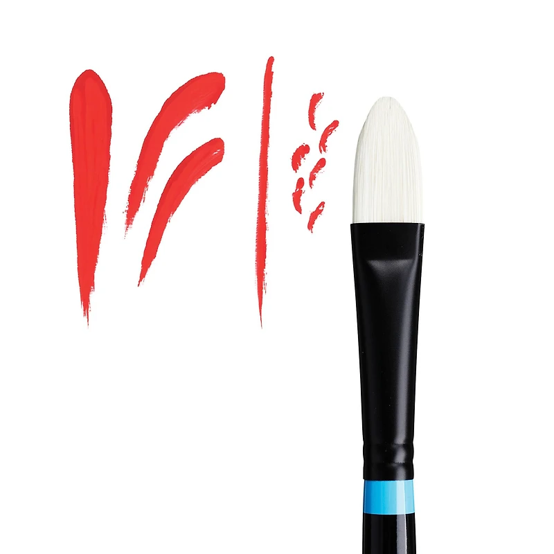 Princeton™ Aspen™ Synthetic Long Handle Filbert Brush