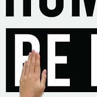 RoomMates Human Kind Peel & Stick Wall Decals