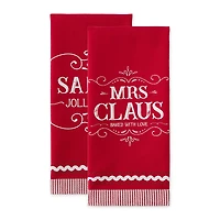 DII® Mr & Mrs Claus Dishtowel Set
