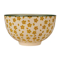 Hello Honey® 4.5" Floral Mosaic Stoneware Bowl Set