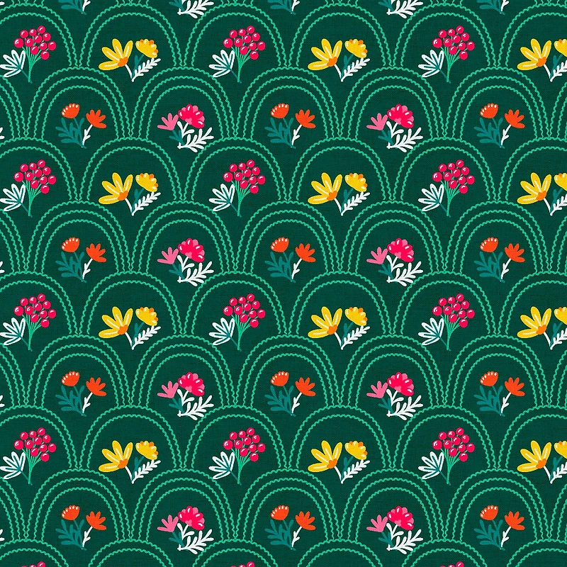 Fabric Editions Spring Garden Cotton Fabric