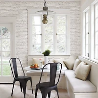 NuWallpaper Kylver Gray Peel & Stick Wallpaper