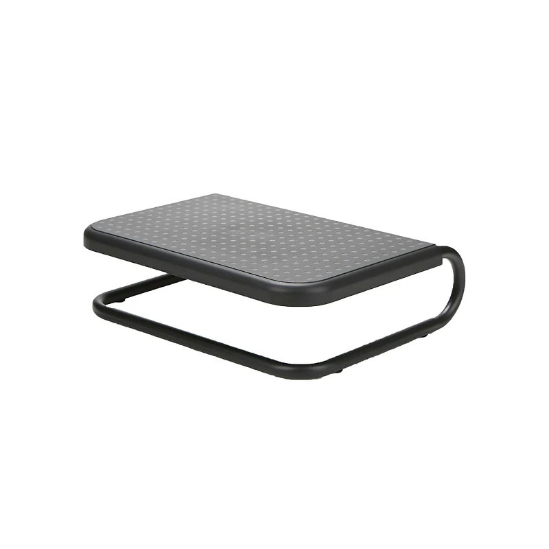 Mind Reader Black Metal Monitor Stand Riser