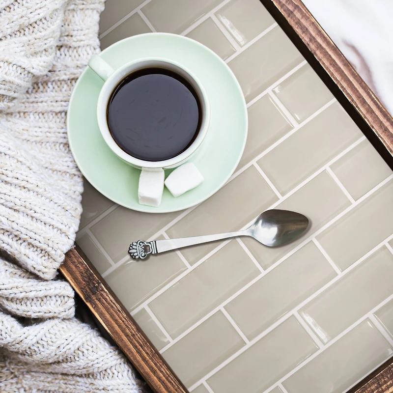 RoomMates Taupe Seaglass Peel & Stick StickTiles®