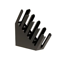 Mind Reader 4 Compartment Acrylic Cup & Lid Storage Organizer