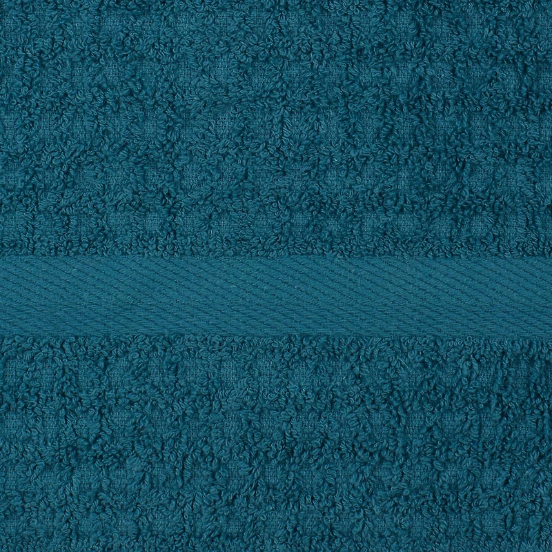 DII® Solid Storm Blue Waffle Terry Dishtowel, 4ct.