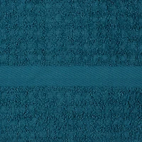 DII® Solid Storm Blue Waffle Terry Dishtowel, 4ct.