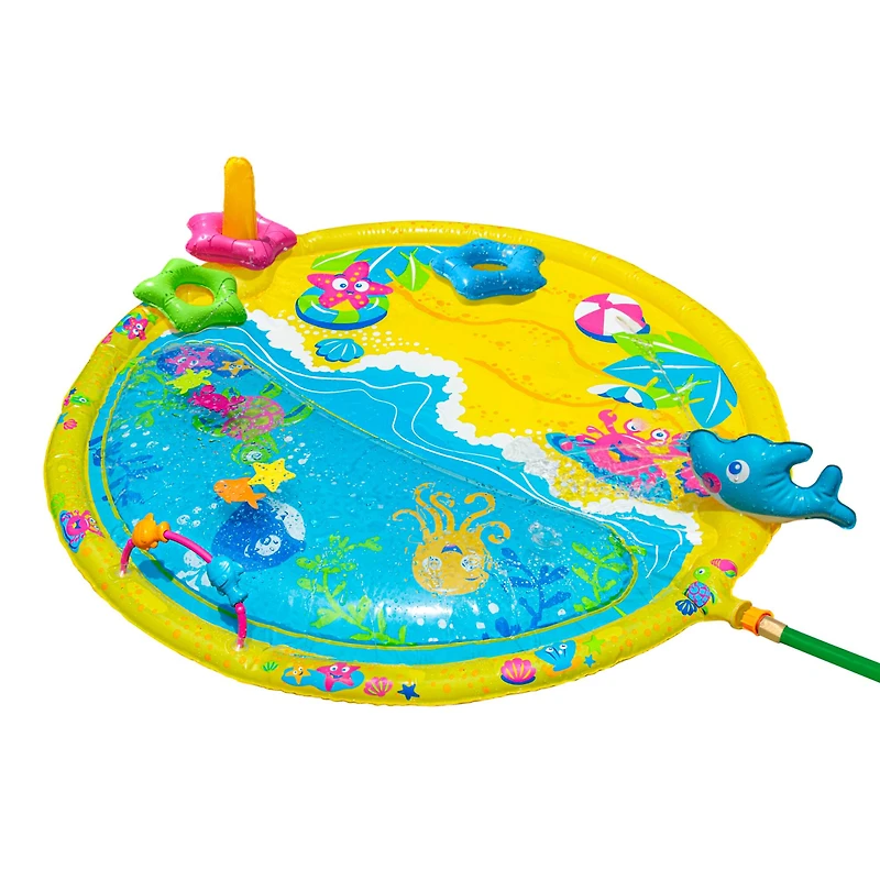 Banzai® 44'' Wiggle 'N Waves Sprinkling Mat™