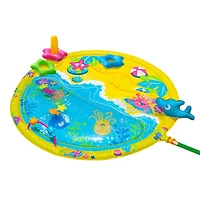 Banzai® 44'' Wiggle 'N Waves Sprinkling Mat™