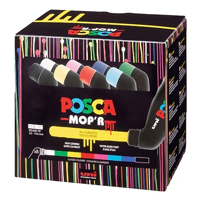POSCA MOP'R Classic Colors Paint Marker Set