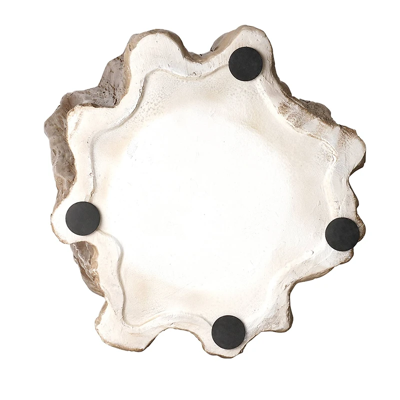 American Art Décor™ 20" Rustic Tree Stump Trunk Accent Stool Side End Table