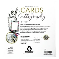 SpiceBox Sketch Plus Cards & Calligraphy Kit 