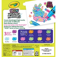 Crayola® Washable Neon Broad Line Markers, 6 Packs of 10