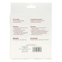 White Whipped Clay Kit by Craft Smart®