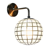 Hello Honey® 13" Metal Princess Capiz Wall Lamp