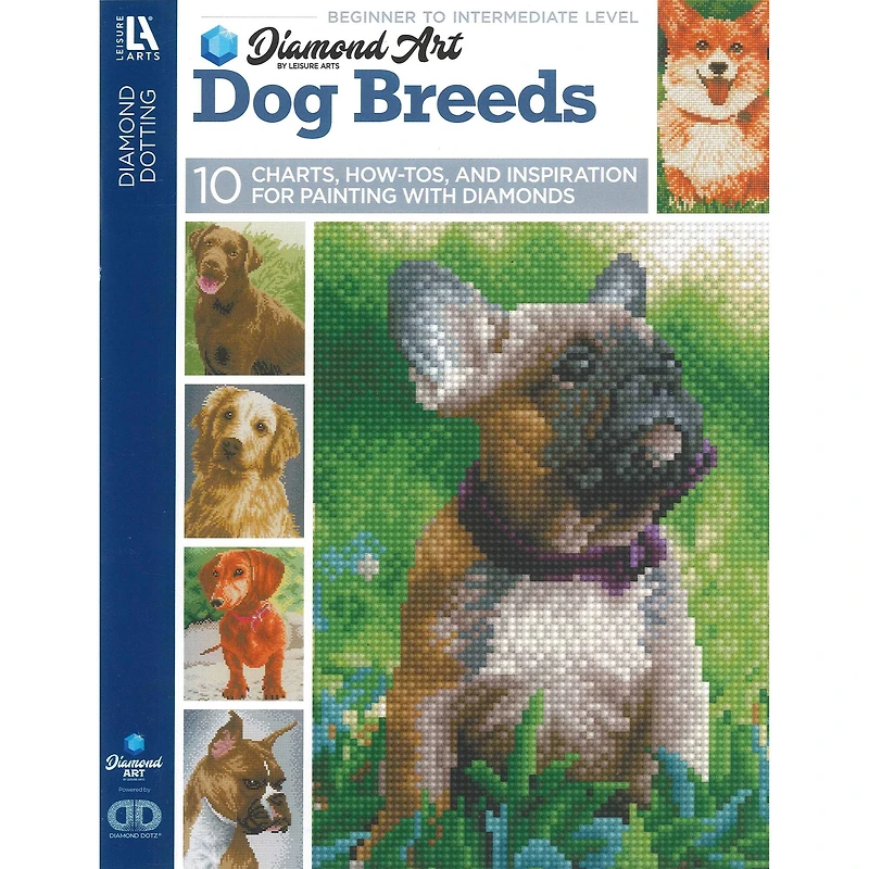Diamond Art Dog Breeds Painting Charts & Idea Book