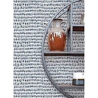InHome Mystical Navy Peel & Stick Wallpaper