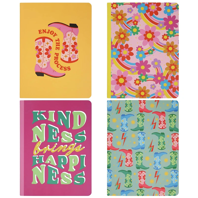 6" x 8" Boots Notebook Set by Fab Finds