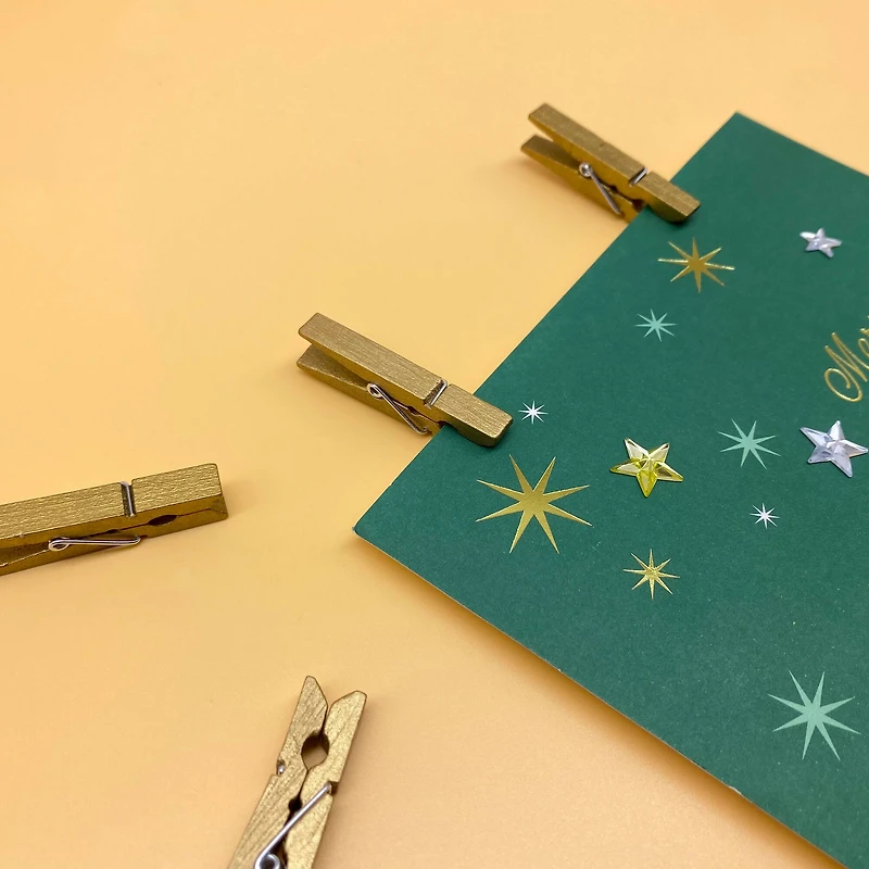 Medium Gold Clothespins by Recollections™