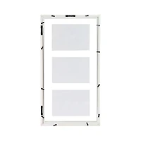10" x 20" White Wooden Alexandria Float Frame by Studio Décor®