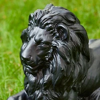 Glitzhome® 22" Lying Lion Garden Statue Set