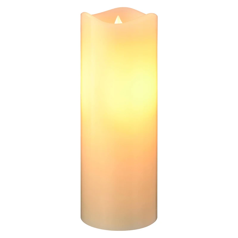 3" x 8" LED Flame Pillar Candle by Ashland®