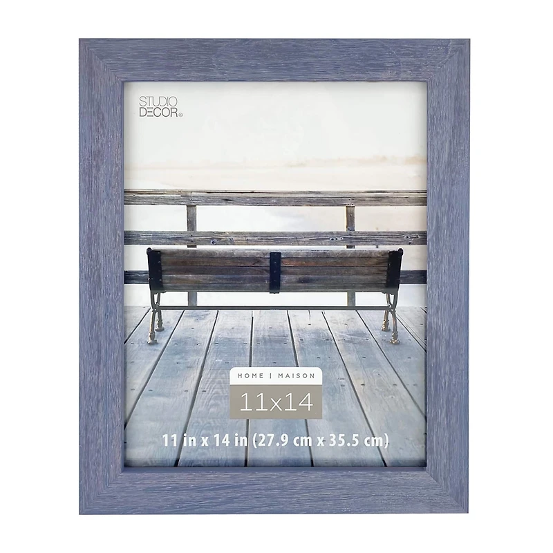 Home Distressed Blue Frame by Studio Décor