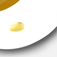 Designart - Tropical Palm Leaf & Abstract Geometry Shapes I