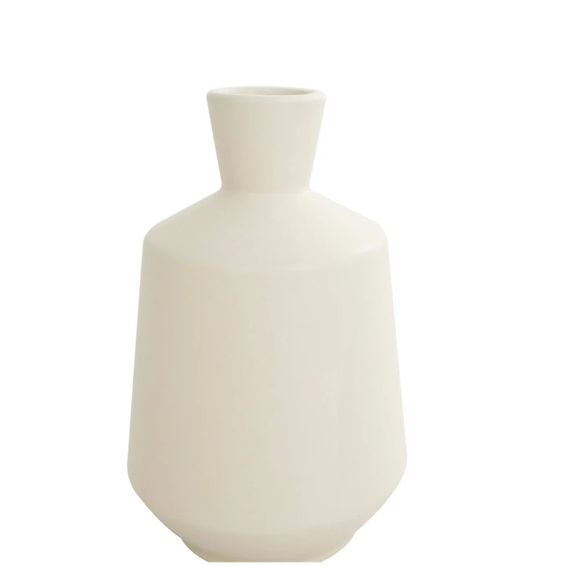 Cream Minimalistic Ceramic Vase Set