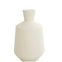 Cream Minimalistic Ceramic Vase Set