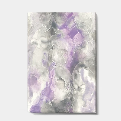 Designart - Watercolor Minimal Purple Tones III