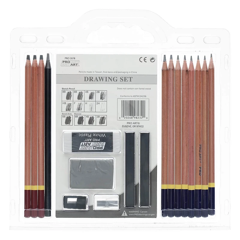 Pro Art® Sketch and Draw Pencil Set