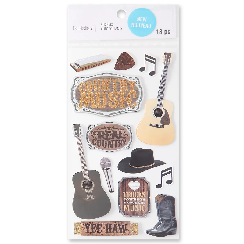 Country Music Stickers by Recollections™