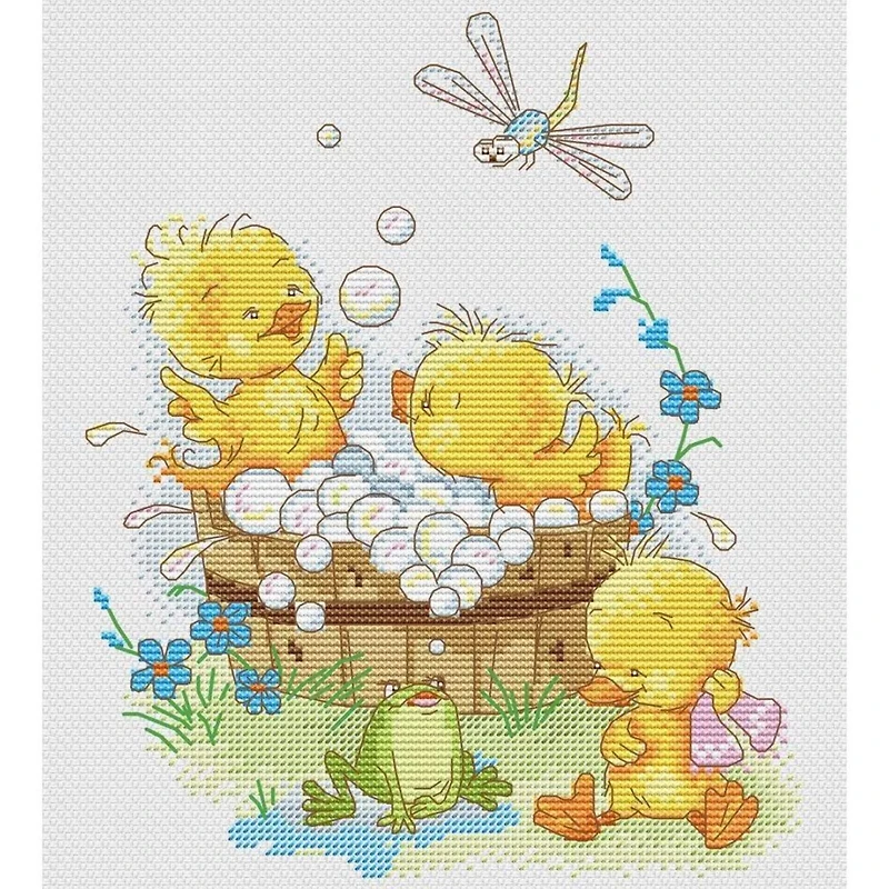 MP Studia Warm Weather Cross Stitch Kit