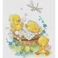 MP Studia Warm Weather Cross Stitch Kit