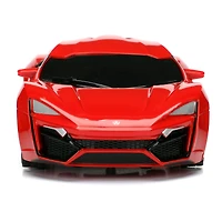 Jada Toys - Fast and Furious 1:24 Scale RC, Lykan Hypersport