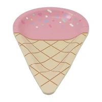 24 Packs: 8 ct. (192 total) 7" Ice Cream Dinner Plates by Celebrate It™