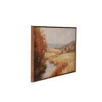32" x 22.5" Landscape with River Wall Décor by Ashland®