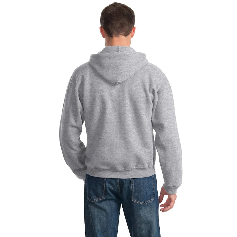 JERZEES® NuBlend Pullover Hooded Heathered Sweatshirt