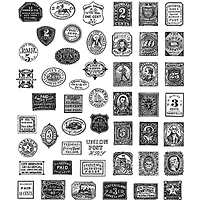Stampers Anonymous Tim Holtz® Stamp Collector Cling Stamps