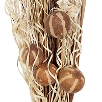 Set of 2" Brown Sea Grass Natural Foliage, 46" x 15"