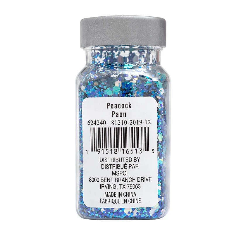 12 Pack: Peacock Specialty Polyester Glitter by Recollections™