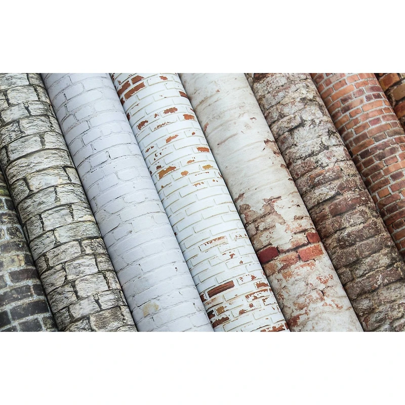 Craft Consortium Double-Sided Paper Pad 6" x 6" 40 ct. Brick Textures, 20 Designs