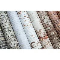 Craft Consortium Double-Sided Paper Pad 6" x 6" 40 ct. Brick Textures, 20 Designs